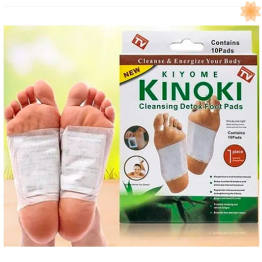 100 PARCHES DESINTOXICANTES PARA PIES KINOKI Cleasing Detox